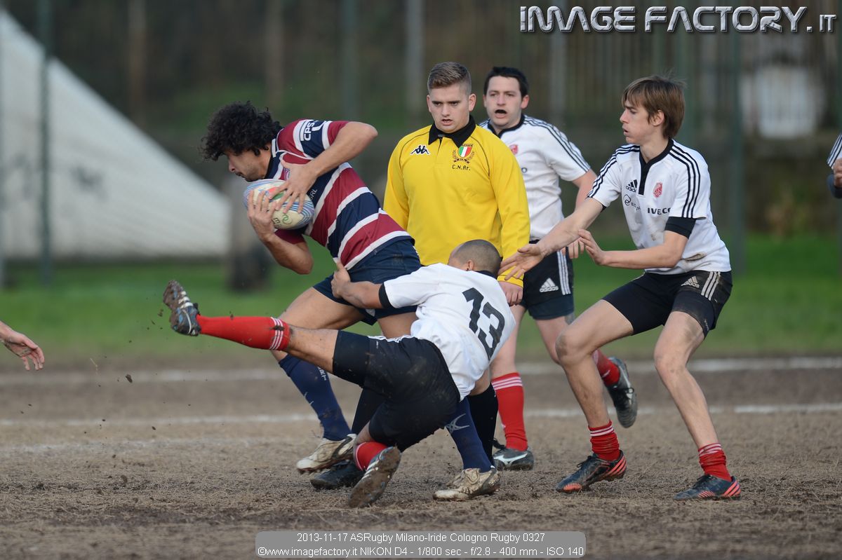 2013-11-17 ASRugby Milano-Iride Cologno Rugby 0327